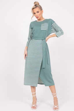 Платье Габи (шалфей) - Эльза фото 3