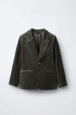 VELVET SUIT BLAZER
