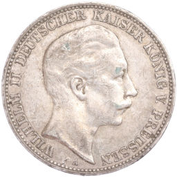 3 марки 1909 года А Германия (Пруссия)