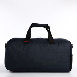 Сумка спортивная на молнии, длинный ремень, цвет синий - Simaland фото 3