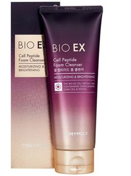 TONYMOLY  Антивозрастная пенка для умывания с пептидами BIO EX Cell Peptide Foam Cleanser