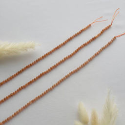 Бусины для рукоделия из Лунного камня (Индия)