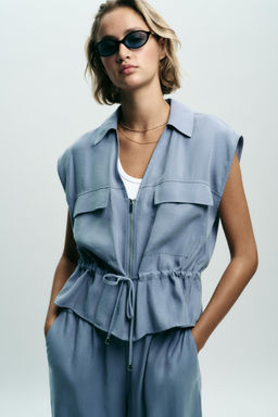 SOFT-TOUCH SAFARI TOP - Zara фото 10