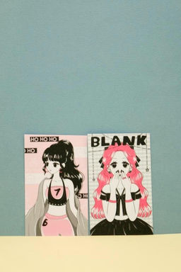 Наклейки "Pink girl"