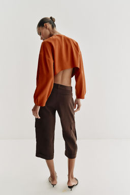 CUERPO CORTO LAZO / Teja - Zara фото 7