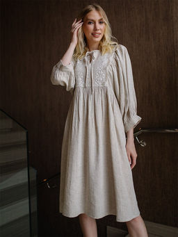 платье лен 73%, вискоза 27%