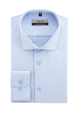 Сорочка мужская длинный рукав GREG 203/199/277/Z  фото 2