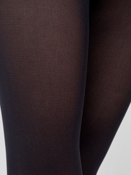 Цена за 3 пары! Гладкие однотонные детские колготки черного цвета - Mark formelle фото 3