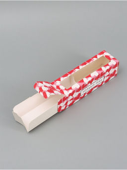 Цена за 5 шт. Коробка подарочная для макарун «Только тебе», 18×5.5×5.5 см