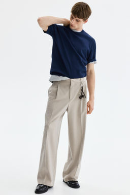 Camiseta de punto Slim Fit - H&m фото 7