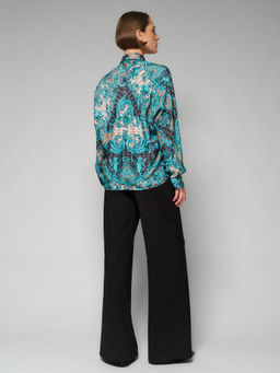 Блузка женская 12411-33079 multicolor - Eleganzza фото 3