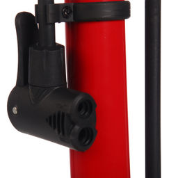 Насос напольный с манометром COMIRON SARMA алюминиевый корпус алюминиевая ручка литая алюминиевая база манометр 2,5 32*630 мм, 506 см3, 11 бар/уп 10/ - Галеонтрейд фото 5