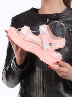 08-PED91-5 PINK Босоножки (натуральная кожа, стелька натуральная кожа) - Фабричный китай фото 2