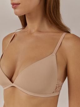 Бюстгальтер Bralette жен. Vikka бежевый