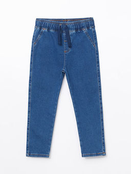 Beli Lastikli Erkek ?ocuk Jean Pantolon