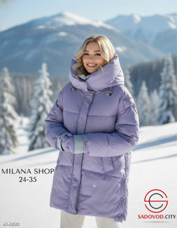 Зимняя женская куртка с капюшоном - Bruno фото 3