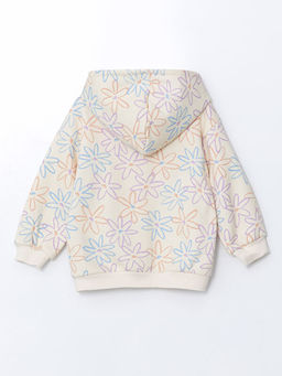 Kap??onlu Bask?l? Kal?n K?z ?ocuk H?rka - Waikiki фото 2