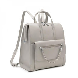 Рюкзак, кожа, MIRONPAN 6022 Молочный  фото 4