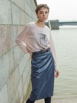 Джемпер с принтом VENTO - Stilla фото 2