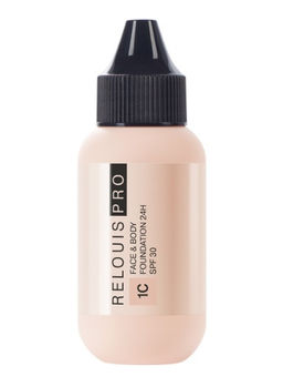 RELOUIS Крем тональный Face&Body Foundation 24H SPF30 тон:1С светлый холодный