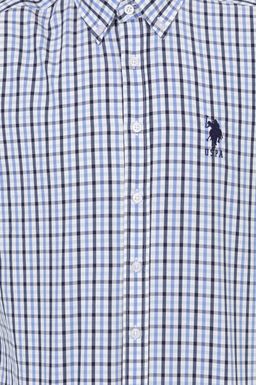 U. S. Polo Assn Мужская темно-синяя рубашка с длинным рукавом - U.s. polo assn фото 6