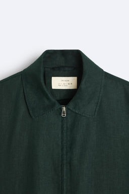 100% LINEN JACKET - Zara фото 9