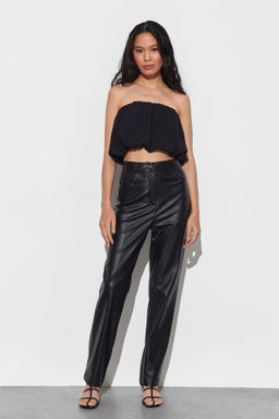 Топ баллон из жатого хлопка - Mollis фото 2