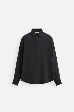 FLOWING SHIRT WITH POCKET - Zara фото 17