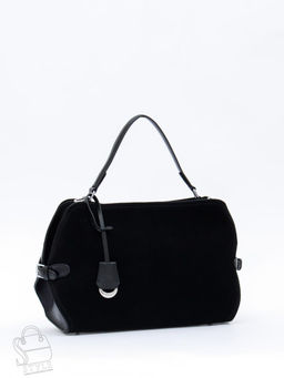 Сумка женская кожаная 1155VG black  Vitelli Grassi