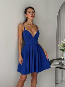 Платье AURA 3309-170 васильковый