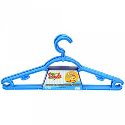 Вешалка-плечики р48-50, 42х12х1см, пластик, вращающийся крючок, набор 3шт (Россия) - Домашняя мода фото 3