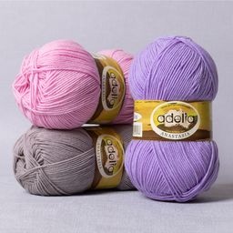 Пряжа ADELIA ANASTASIA 100% акрил 5 шт. х 100 г 330 м 10 м