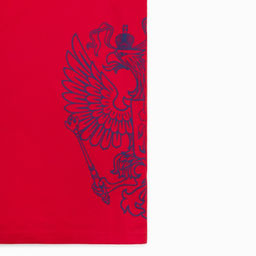 Лонгслив President Russian Sport, М, красный, 100% хлопок, кул.гладь 150 г/м2