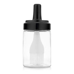 Емкость для масла с кисточкой Walmer Home Chef, 0.25 л, цвет черный  фото 2