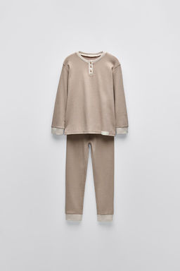 6-14 YEARS/ PLAIN HENLEY PYJAMAS - Zara фото 17