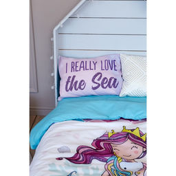 Постельное бельё Этель 1.5 сп Really mermaid 143*215 см, 150*214 см, 50*70 см -1 шт,100% хл, бязь  фото 10