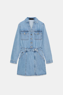 Z1975 SHORT DENIM DRESS - Zara фото 20