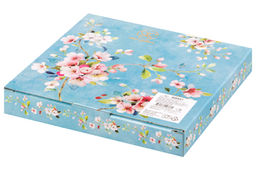 Набор тарелок для десертов 2 пр. 19*19*2 см Яблоневый цвет на голубом NEW BONE CHINA - Elan gallery фото 17