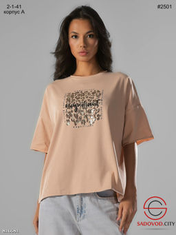 Футболка женская с принтом - Bruno фото 3