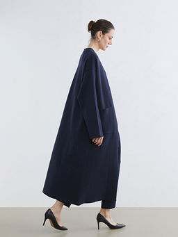 ?al Yaka Oversize Kad?n Triko H?rka