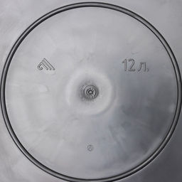 Таз круглый хозяйственный «Эконом», 12 л, пластик, МИКС