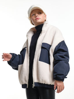 Джемпер Тедди на молнии 33-8231 касар/синий - Mini maxi фото 10