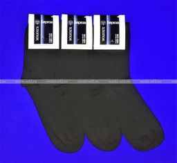 Цена за 12 пар. Носки мужские ECONOM черные 41-47 (фактически 41-44) - Алйша фото 3