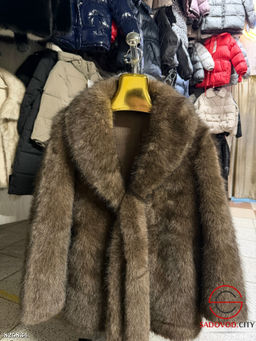 Шуба женская из искусственного меха