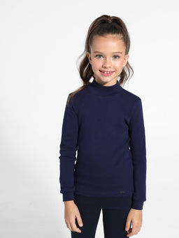 CONTE Хлопковый джемпер-гольф DD 1073 dark blue