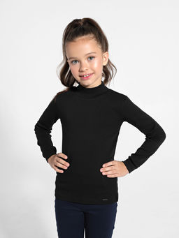 CONTE Хлопковый джемпер-гольф DD 1073 black