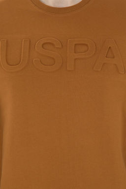U. S. Polo Assn / Мужской базовый свитшот кокосового цвета - U.s. polo assn фото 7
