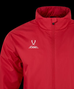 Куртка ветрозащитная JOGEL DIVISION PerFormPROOF Shower Jacket, красный  фото 4