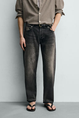 JEANS STRAIGHT FIT / Carb?n - Zara фото 2