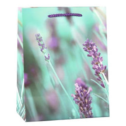 Цена за 12 шт. Пакет подарочный 18x23x10см Лаванда / 3205M /уп 12/720/ - Галеонтрейд фото 5